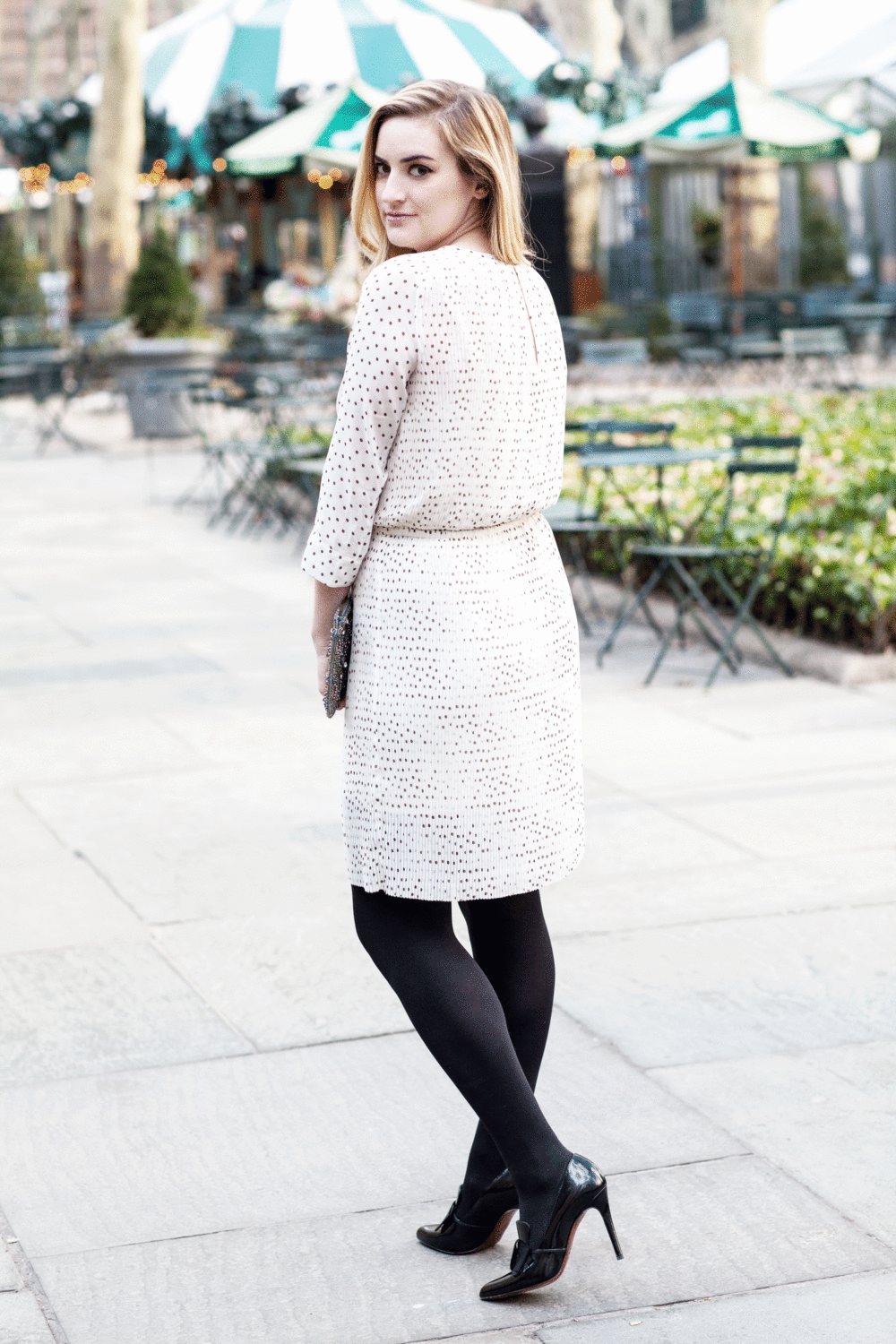 How to Wear Polka Dots This Winter