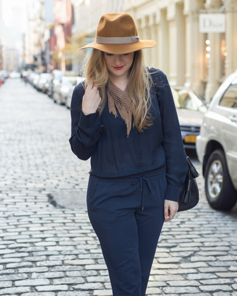 Fall style vince jumpsuit
