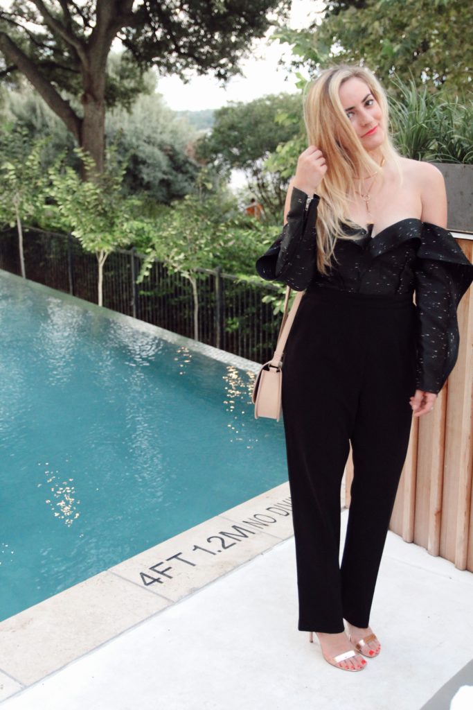 How to Wear a Romper or Jumpsuit this Fall