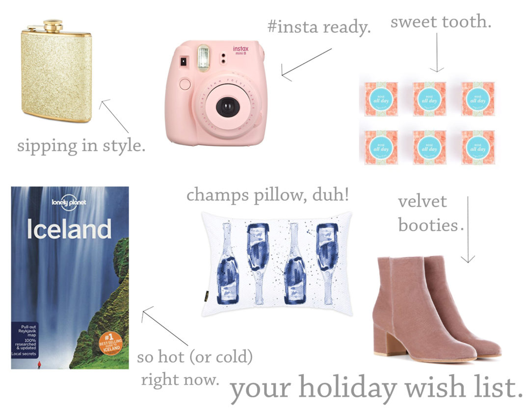your holiday wish list